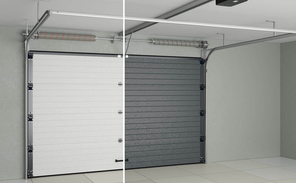 Опция black edition (черное исполнение). В опцию входит комплектация окрашенная в черный цвет: боковые крышки, боковые роликовые опоры, верхние роликовые опоры, внутренние петли, концевые алюминиевые профили(если они есть), усиливающие дельта-профили полотна(если они есть), дельта-профили калитки(если они есть), кронштейны крепления дельта-профиля калитки.